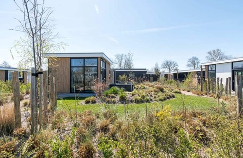 Burgh-Haamstede House | Comfortable 4-person chalet with living room with sofa and 2 lovely armchairs, air conditioning, 2 b