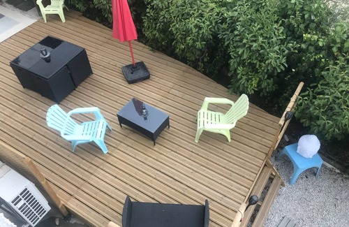 Biguglia Condo | Comfortable apartment in the owner's villa with private garden