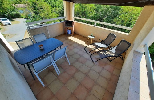 Balazuc House | Comfortable apartment in Balazuc vacation village, with shared pool.