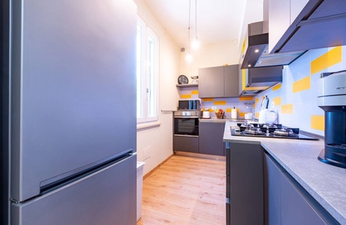 San Leonardo Apartment | Comfortable apartment located on the ground floor of a building. There are two steps at the entrance and a metal ramp to also transport disabled people.In 70 m2 of space it accommodates 6 people, with a double bedroom, one with two single beds and a sofa