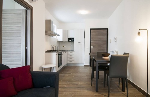 Centro Giano Apartment | Comfortable apartment located on the seventh floor of a modern residence equipped with a lift.In 40 square meters of space it comfortably accommodates 2 people with a double bedroom.Located in the Fonte Laurentina district, near the ring road, the Cecchi