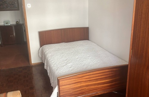 Leiria Apartment | Comfortable Bedroom at Bairro dos Capuchos