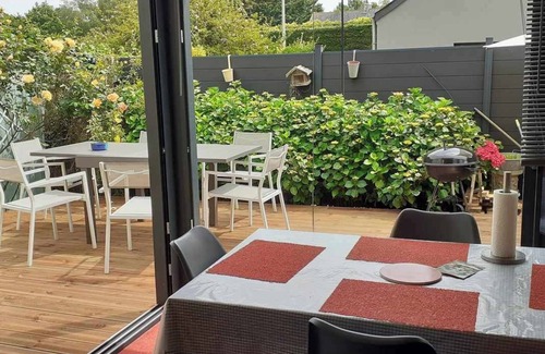 Chateau-Malo House | Comfortable house (3 bedrooms +1 mezzanine) ideal for family with children.