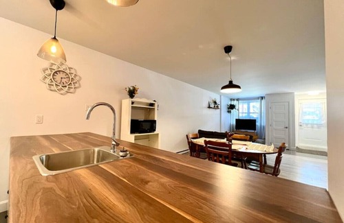 Vieux-Limoilou Apartment | Comfortable in Limoilou, close to everything – four-legged friends welcome