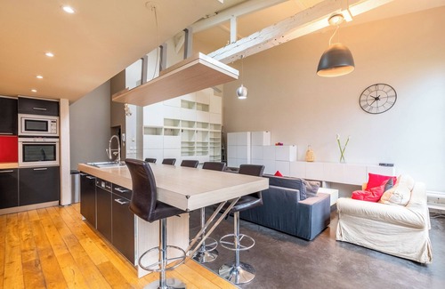 Lille-Moulins Apartment | COMFORTABLE LOFT authentic intramural Lille