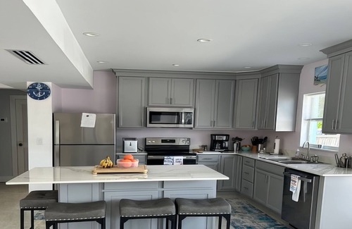 Venetian Shores House | Comfortable, spacious 3-bedroom, 2-bath-1 level home -dock on canal, Islamorada