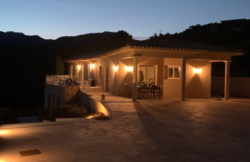 Favone Villa | Comfortable villa with private pool 300m from the beach, sea view and maquis