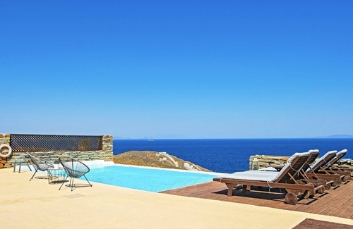 Kea Villa | Comfortable villa with a swimming pool and a great sea view ideal for relaxing
