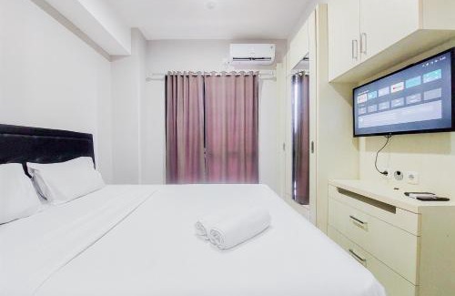 Serpong Apartment | Comfy and Modern Studio Room The Ayoma Apartment By Travelio