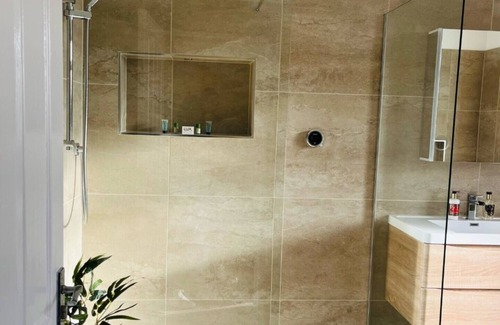 Portsmouth Apartment | Comfy, clean, and stylish—your perfect private retreat.