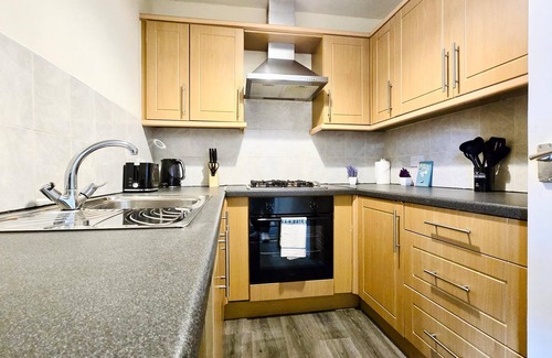Bury Apartment | Comfy Entire Apartment with Free Parking in Bury Town