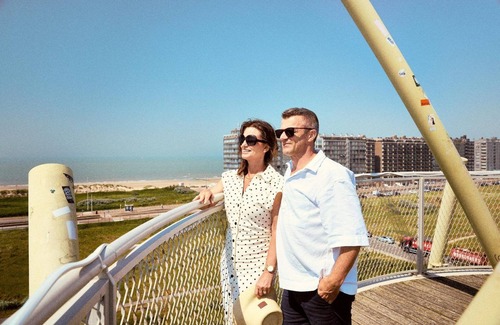 Westende Apartment | Comfy holiday apartment with balcony for 2 adults et 3 kids near the beach