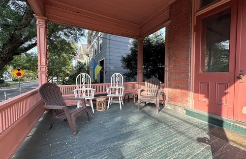 Ithaca Apartment | Comfy Victorian 2B/2Ba, Heart of City w/Parking