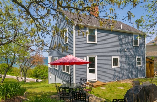 Sagamore Beach House | Commanding Views of Cape Cod Bay from all Three Levels