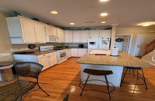 Folly Beach Condo | Community Dock & Pool over looking Folly River, 7-8 blocks from the beach