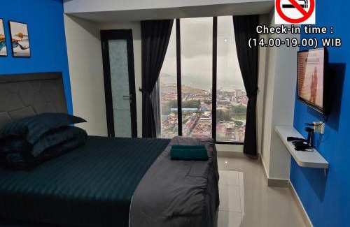 Batam Apartment | Comodo Apartemen Pollux Habibie Rooftop-SeaView