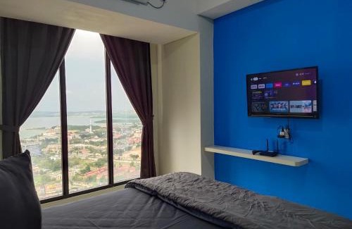 Batam Apartment | Comodo Apartemen Pollux Habibie Rooftop-SeaView