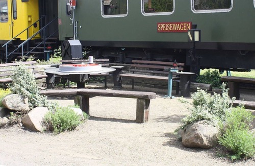 Pasewalk Cottage | Compartment 1 Sleeping car staff car - zz Lokschuppen Pasewalk-Experience overnight stay in the sleeping car