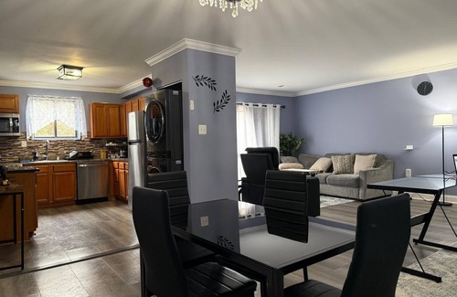 Milford Mill Condo | Condo With 2BR & 2BA, Kitchen and Workstation