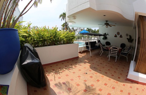 Castillogrande Condo | Condo with magnificent views and steps to pool and best beaches in Cartagena