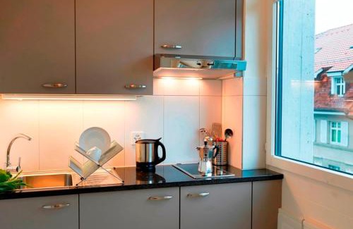 Basel City Centre Apartment | Congress Apartments by Hotel du Commerce