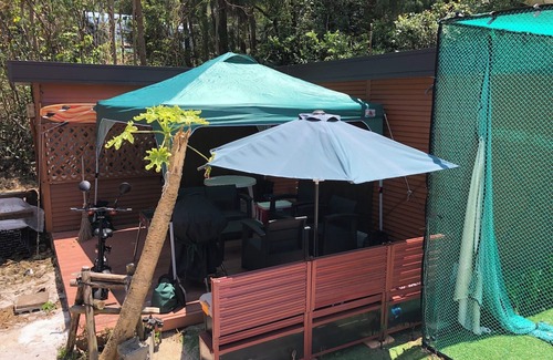 Nakama House | Container house in Kibogaoka Onna village You can also enjoy BBQ and golf practice 2 free parking/Kunigami-gun Okinawa