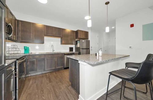 Downtown Indianapolis Apartment | Contemporary 1 BDRM Apt with Pool Parking Gym