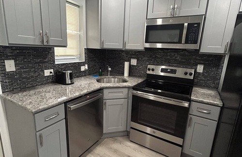 Northwest Philadelphia House | Contemporary 3-Bedroom, 2-Bathroom House, with Backyard & Patio