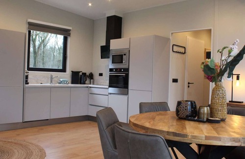 Kaatsheuvel Ski Chalet | Contemporary chalet, near De Efteling