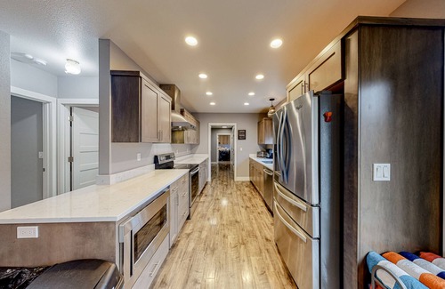 Lakeside House | Contemporary, Dog-Friendly Home with a Furnished Deck, Free WiFi, & Game Room
