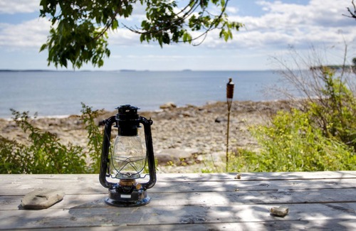 Lincolnville Apartment | Contemporary Loft apartment with ocean views, hot tub & private beach!