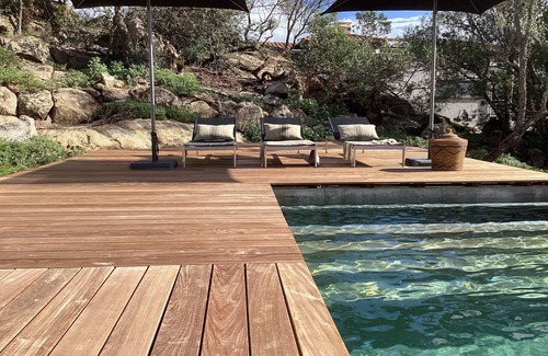Serra-di-Ferro Villa | Contemporary villa sea view heated pool
