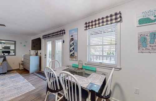 Caine Woods Condo | Convenient first-floor condo with a fully stocked kitchen, WiFi & a private deck