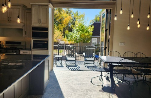 Central Colorado Springs House | Converted Historical Church: Luxe, 4 King Bed, Accessible, Downtown, Chef Kitchn
