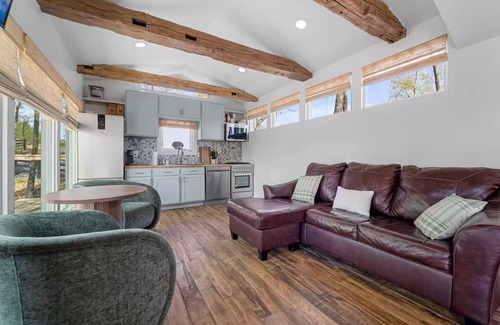 Johnson City Cabin | Cool cabin with AC in Johnson City-The Trapper Shack