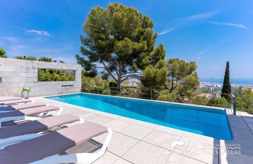 Vallpineda Villa | Cool & Modern Villa Giovanna with A/C & Sea Views
