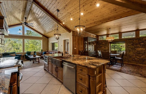 Asheville Cabin | Cool Stream Lodge | 6BR Estate w/Pool, Hot Tubs & Private Pond Near Asheville