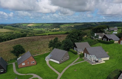 Kilkhampton Ski Chalet | Coombe Valley View ,2 bed, privately owned, self-catering holiday lodge in Bude,
