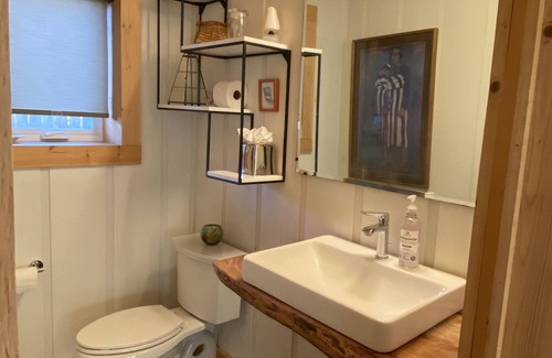 Druid Hills Cabin | Coop de Ville Cabin Hot Tub on Sky Deck for 2