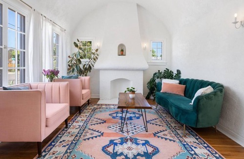 Normal Heights House | Copacetic Peach Tree | 1920s Storybook Cottage and Bungalow