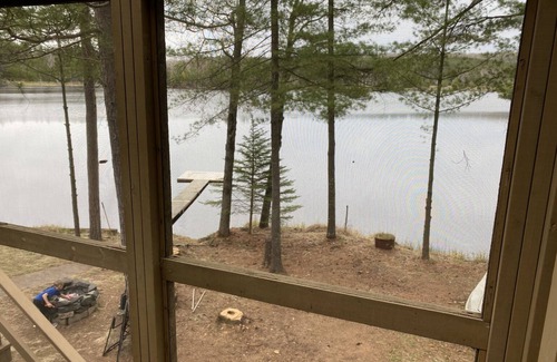 Mellen Cottage | Copper Falls Cottage, Lake Front in Copper Falls State Park