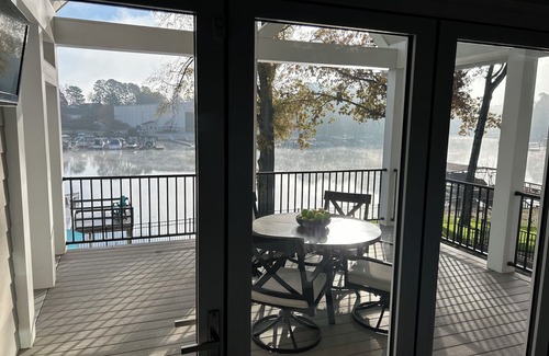 Cornelius House | Cornelius Lakefront, private pool, hot tub, game room and outdoor kitchen.
