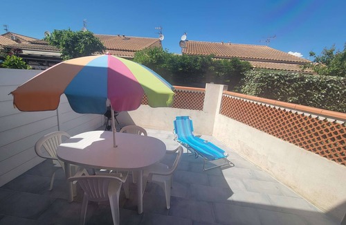 Portiragnes-Plage House | Corner house in Residence with shared pool, at only 300 from the sea, PORTIRAGNES PLAGE
