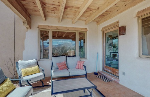 Corrales House | Corrales Hacienda with Mountain Views - High Desert Retreat!