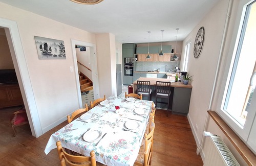 Gingsheim House | Cosy house 6-8 people, near Strasbourg, quiet, garden, table tennis, hen