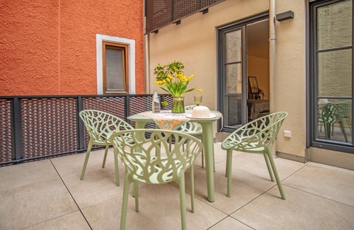 Traunstein Apartment | Cosmopolitan Suite, 84qm mit Balkon