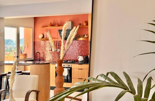 Semlalia Apartment | Cosy 2BR Central Guéliz Piscine + FIBRE/Parking