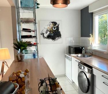 Ostwald Apartment | Cosy 2P - Parking - Tram - Marché de Noël à 20min