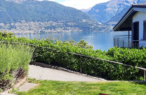 Piazzogna Apartment | Cosy apartment for 2 guests with WIFI, TV, patio and panoramic view