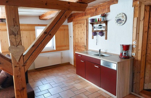 Grossschoenau Apartment | Cosy apartment for 3 guests with WIFI, TV, patio and pets allowed